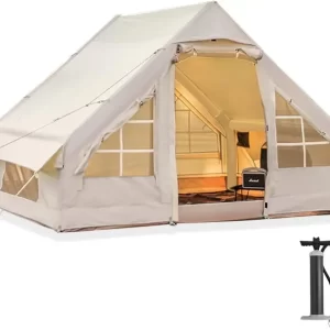 Inflatable Camping Tent with Pump