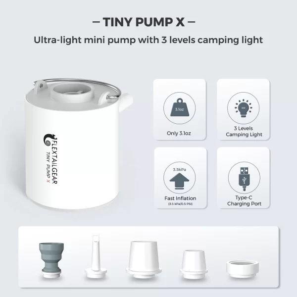 Ultra-Mini USB Air Pump – Fast Inflate & Deflate, USB Rechargeable - Image 9